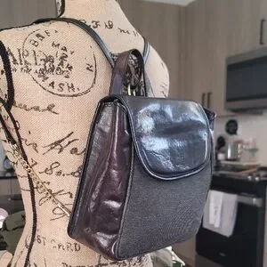 Brahmin | Bags | Brahmin Elegant Dark Brown Leather Womens  display picture 2